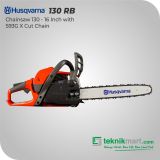 Husqvarna 130 - 16 inch Chainsaw with S93G X Cut Chain / Mesin Potong Kayu 16 Inch