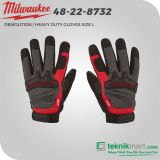 Milwaukee 48-22-8732 Demolition / Heavy Duty Gloves Size L