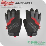 Milwaukee 48-22-9742 Fingerless Gloves Size L