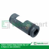 Action 522021 Mata Impact Deep Socket Sq 1/2" 6PT 21 mm 