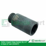 Action 522027 Mata Impact Deep Socket Sq 1/2" 6PT 27 mm 