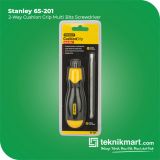 Stanley 65-201 2Way Cushion Grip Screwdriver / Obeng 2 mata plus minus