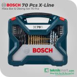 Bosch 70 X-LINE Drill & Screwdriver Bit Set / Mata Bor & Obeng Set - 2607017412