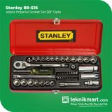 Stanley 89-516 3/8" 12pts 46pcs Metric And Imperial Socket Set