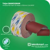 Taiyo BANGUNAN 25 Meter Grid # 100 Amplas Roll Kain