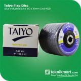 Taiyo Flap Disc Blue Industrial Line #120 100 mm (1pc)