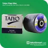 Taiyo Flap Disc Blue Industrial Line #80 100 mm (1pc)
