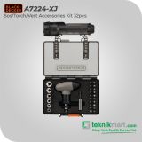 Black and Decker A7224-XJ 32pcs Sos/Torch/Vest Accessories Kit