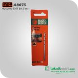 Black & Decker A8673 Mata Bor Tembok Masonry DrillBit - 5 mm
