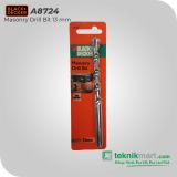 Black & Decker A8724 Mata Bor Tembok Masonry DrillBit - 13 mm