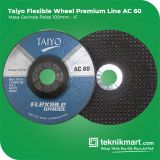 Taiyo Flexible Wheel Blue Line For Metal 103mm AC 60 (1pc)