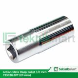 Action 723020 Mata Deep Socket Sq 1/2" 6PT 20 mm 