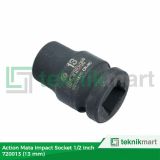 Action 720013 Mata Impact Socket Sq 1/2" 6PT 13 mm 