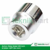 Action 612024 Mata Socket Sq 3/8" 12PT 24 mm 