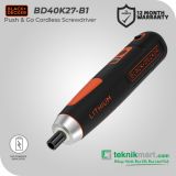 Black And Decker BD40K27 3.6 Volt Push&Go Obeng Baterai 