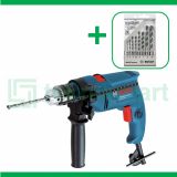 Bosch GSB 550 13 mm  Bor Listrik Reversible Dengan Mata Bor Bosch CYL-4 For Multi Material 8 Pcs