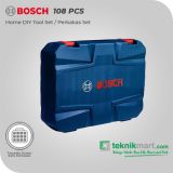 Bosch 108 pcs Home DIY Tool Set MultiFungsi
