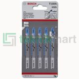Bosch T118A HSS Jigsaw Blade Basic For Metal (2608631013)