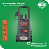 Black & Decker BW14 1400Watt 110Bar High Pressure Washer