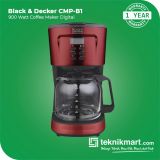 Black And Decker CMP 900Watt Coffee Maker Digital / Mesin Kopi Digital