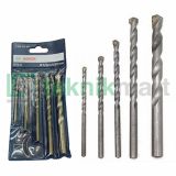 Bosch CYL-2 Masonry Drill Bits Set / Mata Bor Tembok Set 5 Pcs 2608578155