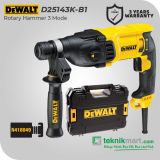 Dewalt D25143K 900Watt 28mm Rotary Hammer / Bor Beton Listrik