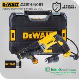 Dewalt D25144K 900Watt 28mm Rotary Hammer with QCC / Bor Beton Listrik