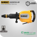 Dewalt D25911K 11Kg 1700W Inline Demolition Hammer / Bor Bobok Beton