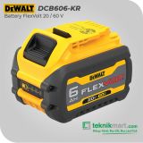 Dewalt DCB606 60Volt 6.0Ah Battery / Baterai