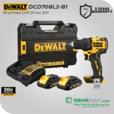 Dewalt DCD708L2 20V 3.0 Ah Brushless Drill Driver / Bor Obeng Baterai