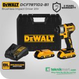 Dewalt DCF7871D2 20V Brushless Impact Driver / Obeng Impact Baterai