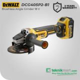 Dewalt DCG405P2 18V 100MM Brushless Angle Grinder / Gerinda Tangan