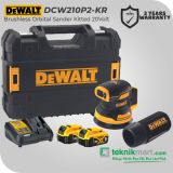 Dewalt DCW210P2 20V Brushless Orbital Sander / Mesin Amplas Baterai