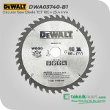 Dewalt DWA03740 Circular Saw Blade TCT 185mm 40T / Mata Potong Kayu