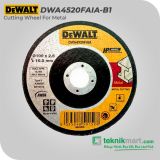 Dewalt DWA4520FAIA Cutting Wheel For Metal 100mm / Mata Potong Besi