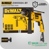 Dewalt DWD024 650W 13mm Impact Drill / Bor Tangan Listrik Impact