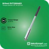 Britool EVT1200AEX 1/2" 25 - 135 Nm Torque Wrench / Kunci Torsi