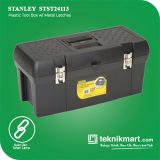 Stanley STST24113 Plastic Tool Box with Metal Latches / Kotak Alat