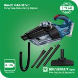 Bosch GAS 18 V-1 18Volt Cordless Vacum Cleaner Dry / Penghisap Debu Kering Baterai (Unit Only) // 06019C62L0