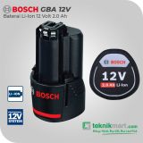 Bosch GBA 12V 2.0 Ah Battery / Baterai