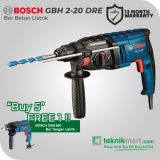 PROMO PAKET Bosch GBH 2-20 DRE Bor Beton Listrik BUY 5 FREE 1 GSB 550