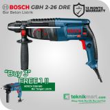PROMO PAKET Bosch GBH 2-26 DRE Bor Beton Listrik BUY 3 FREE 1 GSB 550