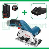 Bosch GKS 12 V-Li 12Volt 85mm Cordless Circular Saw / Gergaji Sirkel Baterai (Baterai 1.5 Ah)