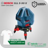 Bosch GLL 5-50 X  Laser Line Level 5 Lines / Waterpass Laser (0601063N80)