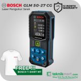 Bosch GLM 50-27 CG Laser Pengukur Jarak 50 Meter (Green Laser + Bluetooth) // 0601072UK0