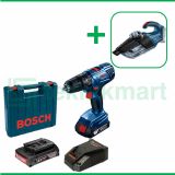 Bosch GSB 180-Li 18 Volt Bor Baterai Reversible Dengan Bosch GAS 18V-1 Vacuum Cleaner Wet // 06019F83K1-06019C62L0