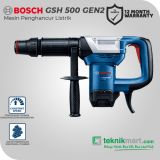 Bosch GSH 500 Gen2 7.8 Joule Demolition Hammer / Mesin Bobok Beton Listrik - 06113386K0