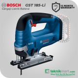 Bosch GST 185 Li Brushless Jigsaw / Mesin Potong Jigsaw Baterai - 06015B30L4