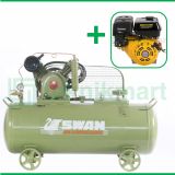 Swan 3 HP HVU-203 Kompresor Angin Unloader Dengan Mesin Bensin G 270 F