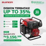 Loncin LC1800 1000 Watt Generator Bensin